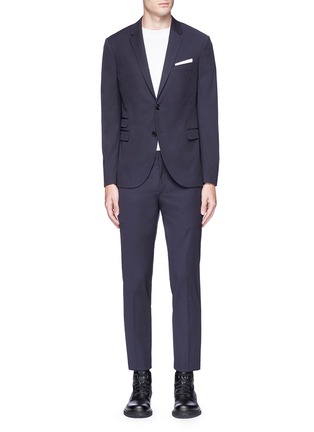 Main View - Click To Enlarge - NEIL BARRETT - Slim fit twill suit