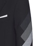 Detail View - Click To Enlarge - NEIL BARRETT - Three stripe panel slim fit blazer