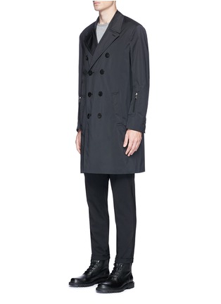 Front View - Click To Enlarge - NEIL BARRETT - Packable nylon coat