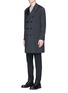 Front View - Click To Enlarge - NEIL BARRETT - Packable nylon coat