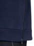 Detail View - Click To Enlarge - NEIL BARRETT - 'Modernist 7' panel neoprene zip sweatshirt