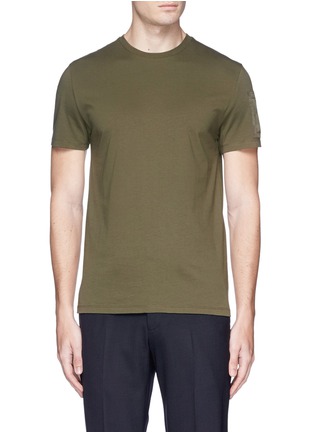 Main View - Click To Enlarge - NEIL BARRETT - Sleeve pocket T-shirt