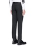 Back View - Click To Enlarge - NEIL BARRETT - Satin outseam slim fit tuxedo pants