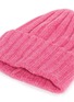 Detail View - Click To Enlarge - THE ELDER STATESMAN - 'Short Bunny Echo' cashmere knit beanie