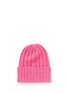 Main View - Click To Enlarge - THE ELDER STATESMAN - 'Short Bunny Echo' cashmere knit beanie