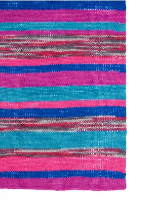 Detail View - Click To Enlarge - THE ELDER STATESMAN - 'Rolo' stripe scarf