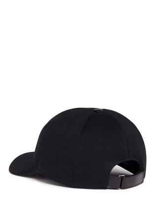 Figure View - Click To Enlarge - NEIL BARRETT - Thunderbolt embroidered waterproof baseball cap
