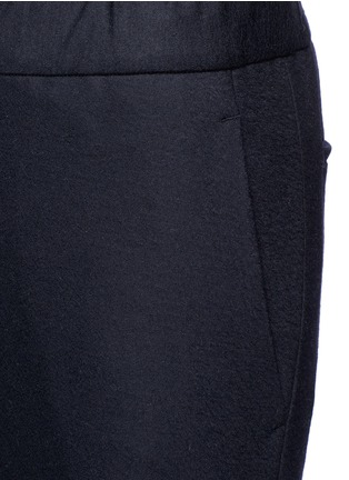 Detail View - Click To Enlarge - ATTACHMENT - Brushed wool jogging pants