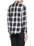 Back View - Click To Enlarge - ATTACHMENT - Check plaid shirt