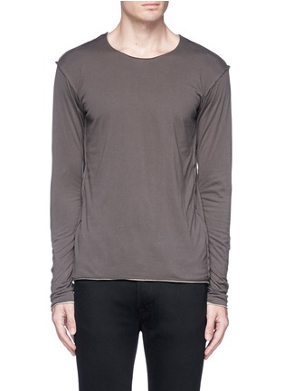 Main View - Click To Enlarge - ATTACHMENT - 2-in-1 long sleeve T-shirt