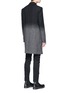 Back View - Click To Enlarge - ATTACHMENT - Gradient wool-hemp-cashmere coat