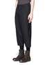 Front View - Click To Enlarge - ATTACHMENT - Drop crotch cropped pants