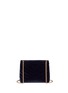 Detail View - Click To Enlarge - SAINT LAURENT - 'Small Loulou' matelassé velvet crossbody bag
