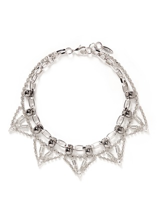 Main View - Click To Enlarge - JOOMI LIM - 'Modern Muse' crystal chain necklace