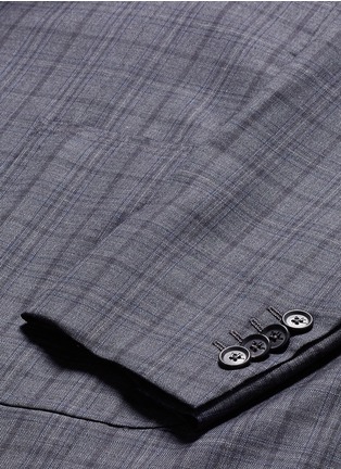  - ISAIA - 'Capri' check plaid wool suit