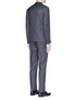Back View - Click To Enlarge - ISAIA - 'Capri' check plaid wool suit
