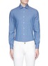 Main View - Click To Enlarge - ISAIA - 'Como' blur print woven cotton shirt