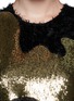 Detail View - Click To Enlarge - 3.1 PHILLIP LIM - Sequin paillette silk fringe top