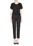 Figure View - Click To Enlarge - 3.1 PHILLIP LIM - Strass silk crepe A-line top