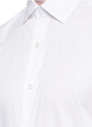 Detail View - Click To Enlarge - ISAIA - 'Parma' twill shirt