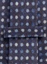 Detail View - Click To Enlarge - ISAIA - Dot print wool herringbone tie