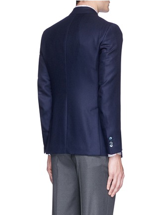 Back View - Click To Enlarge - ISAIA - 'Gregory' cashmere twill blazer
