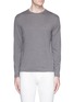 Main View - Click To Enlarge - ISAIA - Silk-cotton long sleeve T-shirt