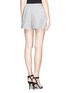 Back View - Click To Enlarge - 3.1 PHILLIP LIM - Pleat flare sweat shorts