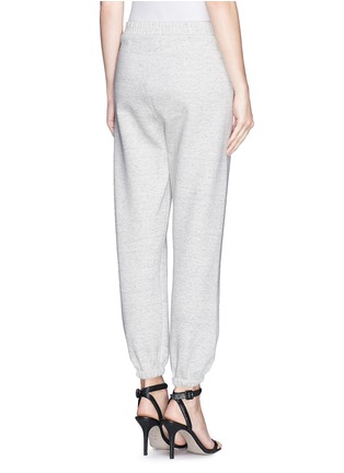 Back View - Click To Enlarge - 3.1 PHILLIP LIM - Elastic cuff jersey sweatpants
