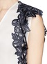 Detail View - Click To Enlarge - 3.1 PHILLIP LIM - Guipure lace silk organza blouse
