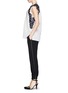 Figure View - Click To Enlarge - 3.1 PHILLIP LIM - Guipure lace silk organza blouse