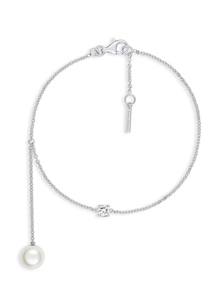 Main View - Click To Enlarge - MAISON MARGIELA FINE JEWELLERY - Diamond akoya pearl 18k white gold bracelet