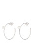 Main View - Click To Enlarge - MAISON MARGIELA FINE JEWELLERY - Akoya pearl 18k white gold single earring