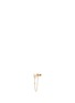 Main View - Click To Enlarge - SOPHIE BILLE BRAHE - 'Boucle Chaine' diamond 14k yellow gold single earring