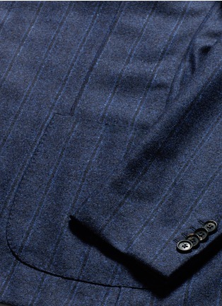 Detail View - Click To Enlarge - ISAIA - 'Ferdinando' stripe wool suit