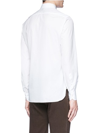 Back View - Click To Enlarge - ISAIA - 'Parma' cotton poplin shirt
