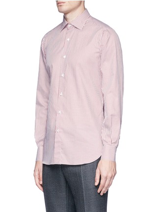 Front View - Click To Enlarge - ISAIA - 'Parma' stripe shirt