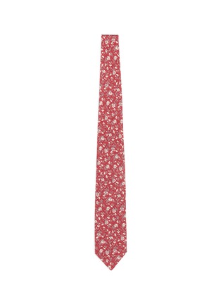 Main View - Click To Enlarge - ISAIA - Floral print wool-silk tie
