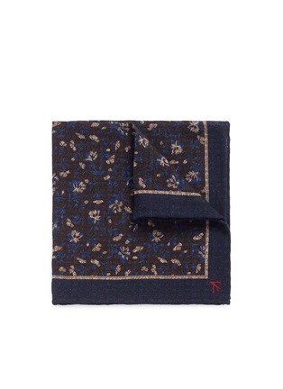 Main View - Click To Enlarge - ISAIA - Floral print gauze pocket square