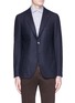 Main View - Click To Enlarge - ISAIA - 'Cortina' wool-cashmere hopsack blazer