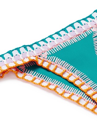Detail View - Click To Enlarge - KIINI - 'Liv' crochet trim bikini bottoms