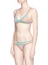 Figure View - Click To Enlarge - KIINI - 'Luna' crochet trim triangle bikini top