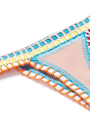 Detail View - Click To Enlarge - KIINI - 'Luna' crochet trim bikini bottoms