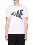 Main View - Click To Enlarge - COMME DES GARÇONS HOMME - 'HOMME' print T-shirt