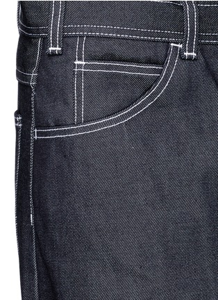 Detail View - Click To Enlarge - COMME DES GARÇONS HOMME - Relaxed fit raw jeans