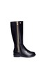 Main View - Click To Enlarge - STUART WEITZMAN - 'Lowland Zippy' knee high toddler boots