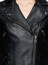 Detail View - Click To Enlarge - WHISTLES - Ziggy' leather biker jacket