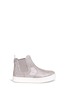 Main View - Click To Enlarge - STUART WEITZMAN - 'Double Stones' embellished kids slip-on boots