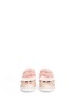 Figure View - Click To Enlarge - SAM EDELMAN - 'Liv Ovee' faux fur patch glitter kids sneakers