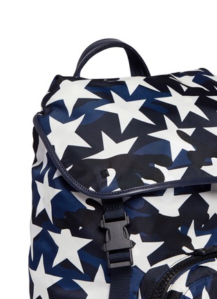  - VALENTINO - 'Camustars' print nylon backpack